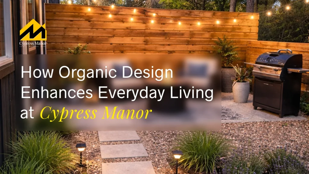 How Organic Design Enhances Everyday Living at Cypress Manor